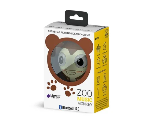 Беспроводная колонка Hiper ZOO Katy, Monkey Беспроводная колонка Hiper ZOO Katy, Monkey