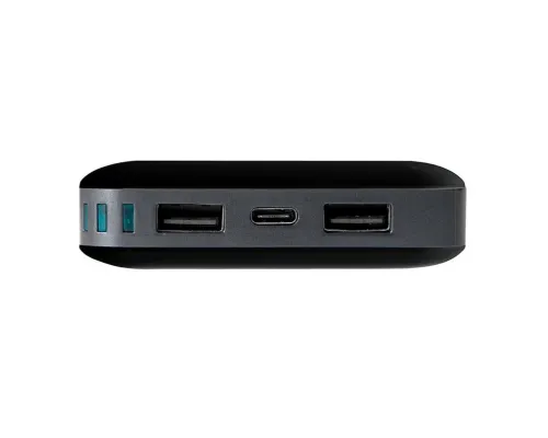 Универсальный аккумулятор BIG POWER (20000mAh), черный, 7,5х14,8х2 см, пластик