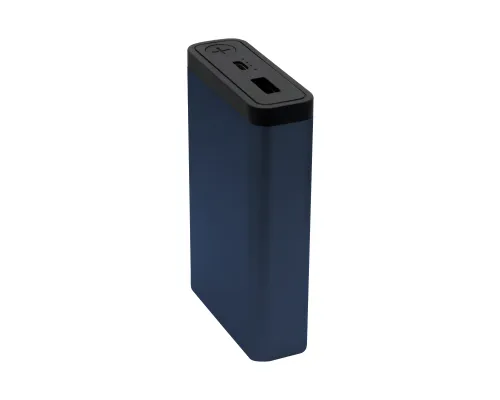 Внешний аккумулятор MeToo  10000 mAh, металлический