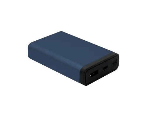 Внешний аккумулятор MeToo  10000 mAh, металлический