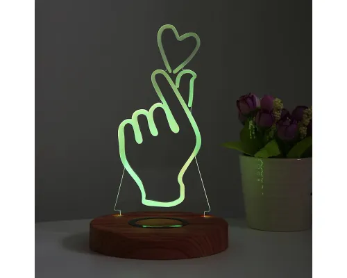 Беспроводное зарядное устройство – ночник Light Up Беспроводное зарядное устройство – ночник Light Up