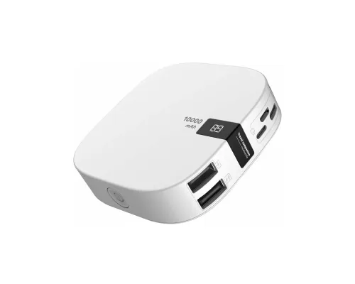 Внешний аккумулятор Revil, 10000 mAh, белый