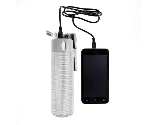 Bluetooth колонка TURBO TUBE с зарядным устройством (2000mAh) и моноподом