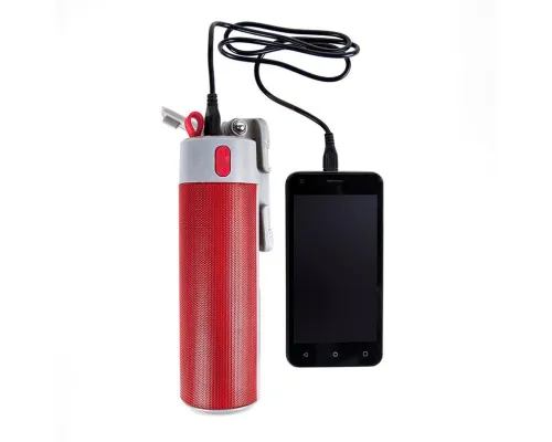 Bluetooth колонка TURBO TUBE с зарядным устройством (2000mAh) и моноподом