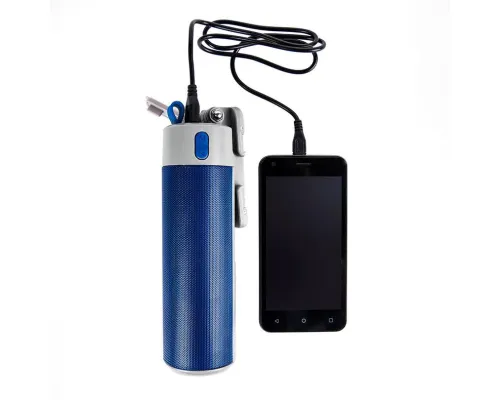 Bluetooth колонка TURBO TUBE с зарядным устройством (2000mAh) и моноподом