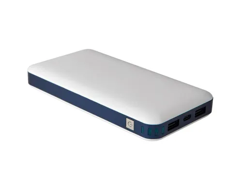 Универсальный аккумулятор BIG POWER (20000mAh), белый, 7,5х14,8х2 см, пластик