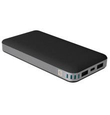 Универсальный аккумулятор BIG POWER (20000mAh), черный, 7,5х14,8х2 см, пластик