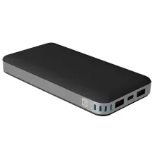 Универсальный аккумулятор BIG POWER (20000mAh), черный, 7,5х14,8х2 см, пластик