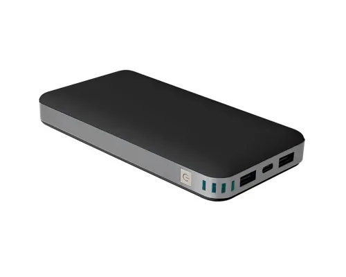 Универсальный аккумулятор BIG POWER (20000mAh), черный, 7,5х14,8х2 см, пластик