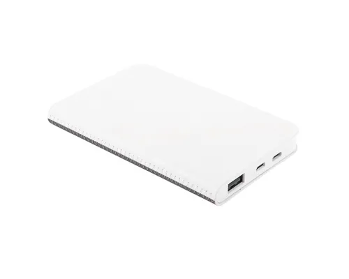 Универсальный аккумулятор "Franki" (4000mAh),белый с черным, 7,5х12,1х1,1см
