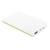 Универсальный аккумулятор "Franki" (4000mAh),белый с зеленым, 7,5х12,1х1,1см
