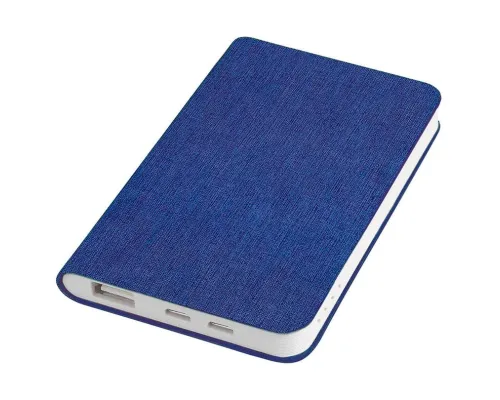 Универсальный аккумулятор "Provence" (4000mAh),синий,7,5х12,1х1,1см, искусственная кожа,плас