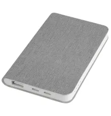 Универсальный аккумулятор "Provence" (4000mAh),светло-серый,7,5х12,1х1,1см, искусственная ко