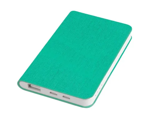 Универсальный аккумулятор "Provence" (4000mAh),зеленый,7,5х12,1х1,1см, искусственная кожа,пл