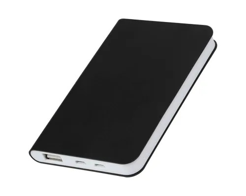 Универсальный аккумулятор "Softi" (4000mAh),черный, 7,5х12,1х1,1см, искусственная кожа,пласт