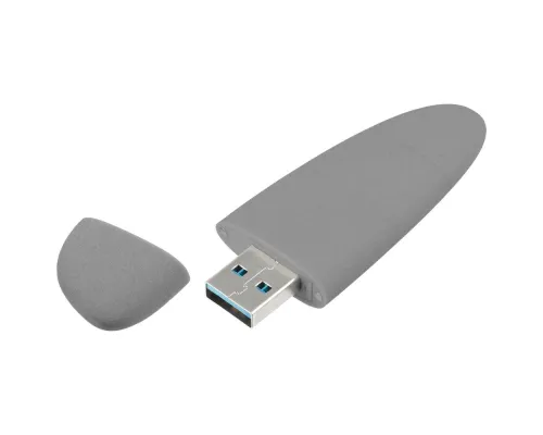 Флешка Pebble Type-C, USB 3.0, серая, 32 Гб Флешка Pebble Type-C, USB 3.0, серая, 32 Гб