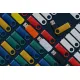 Флешка Twist Color, черная с красным, 16 Гб