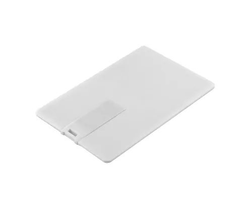 Флешка Card, 8 Гб, белая Флешка Card, 8 Гб, белая