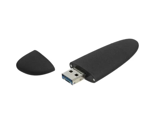 Флешка Pebble Universal, USB 3.0, черная, 32 Гб Флешка Pebble Universal, USB 3.0, черная, 32 Гб