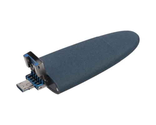 Флешка Pebble Universal, USB 3.0, серо-синяя, 32 Гб Флешка Pebble Universal, USB 3.0, серо-синяя, 32 Гб