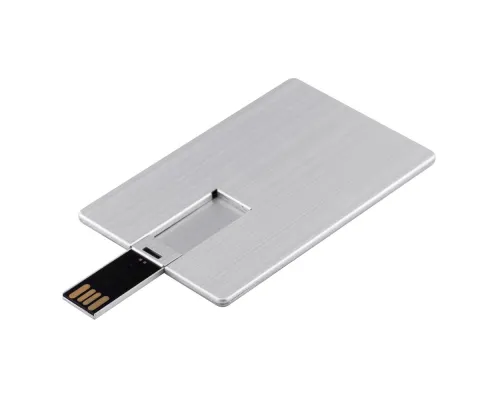 Флешка Platinum Card, 8 Гб, серебристая Флешка Platinum Card, 8 Гб, серебристая
