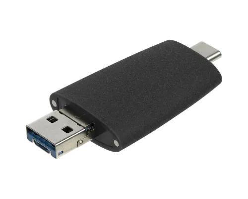 Флешка Pebble Universal, USB 3.0, черная, 32 Гб Флешка Pebble Universal, USB 3.0, черная, 32 Гб
