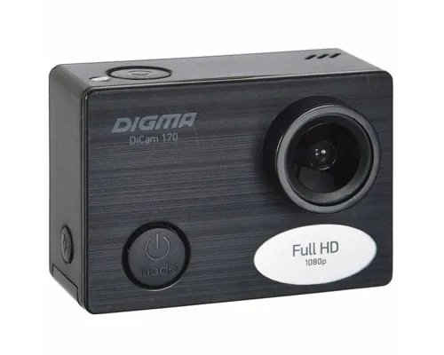 Экшн-камера Digma DiCam 170, черная Экшн-камера Digma DiCam 170, черная