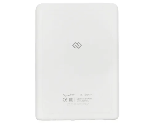 Электронная книга Digma R63W, белая