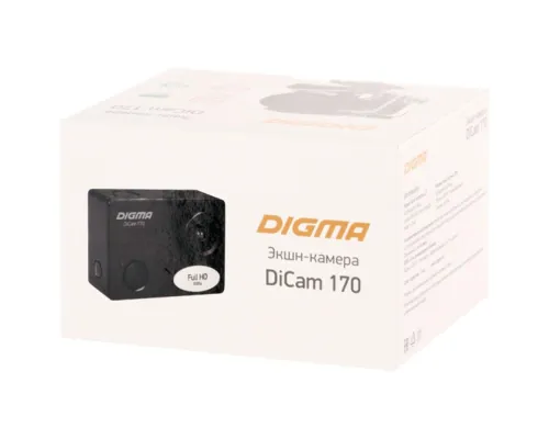 Экшн-камера Digma DiCam 170, черная Экшн-камера Digma DiCam 170, черная
