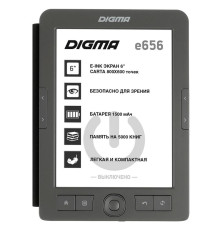 Электронная книга Digma E656, темно-серая