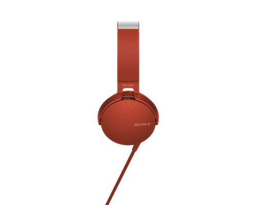 Наушники Sony XB-550, красные Наушники Sony XB-550, красные