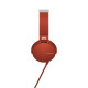 Наушники Sony XB-550, красные