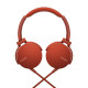 Наушники Sony XB-550, красные