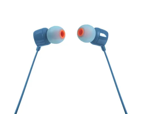 Наушники JBL Tune 110, синие Наушники JBL Tune 110, синие