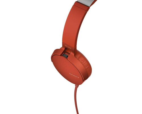 Наушники Sony XB-550, красные Наушники Sony XB-550, красные