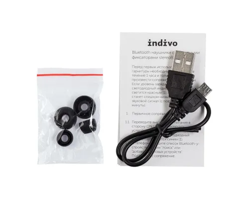 Bluetooth наушники stereoBand, черные Bluetooth наушники stereoBand, черные