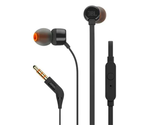 Наушники JBL Tune 110, черные Наушники JBL Tune 110, черные