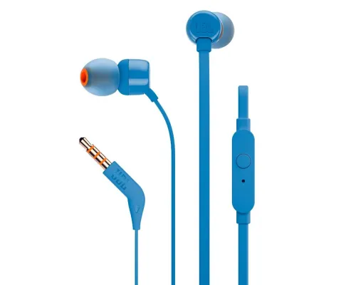 Наушники JBL Tune 110, синие Наушники JBL Tune 110, синие