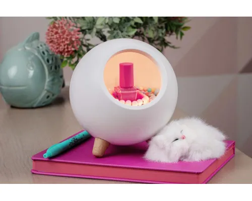 Беспроводная лампа-колонка Right Meow, белая Беспроводная лампа-колонка Right Meow, белая