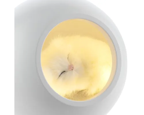 Беспроводная лампа-колонка Right Meow, белая Беспроводная лампа-колонка Right Meow, белая