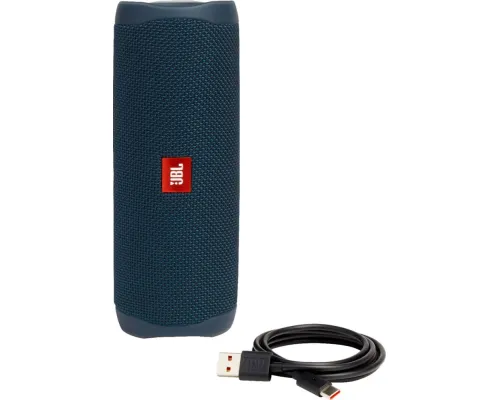 Беспроводная колонка JBL Flip 5, синяя