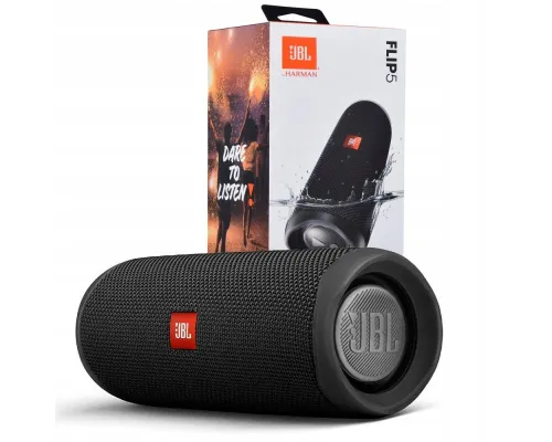 Беспроводная колонка JBL Flip 5, черная Беспроводная колонка JBL Flip 5, черная