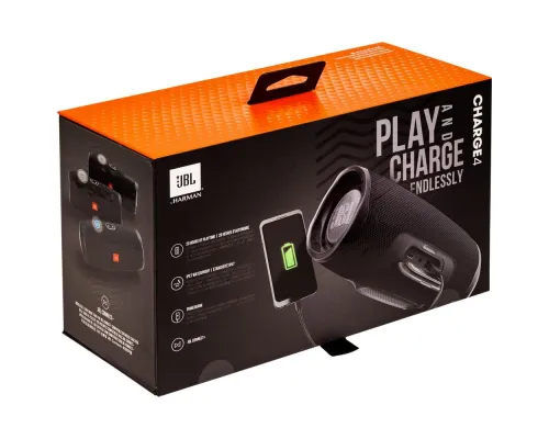 Беспроводная колонка JBL Charge 4, черная Беспроводная колонка JBL Charge 4, черная