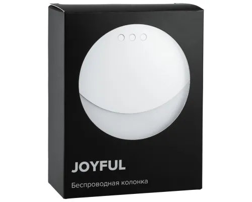 Беспроводная колонка Joyful, белая