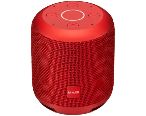 Умная колонка Smartmate с помощником «Алиса», красная Умная колонка Smartmate с помощником «Алиса», красная