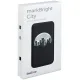 Аккумулятор с подсветкой markBright City, 10000 мАч, синий