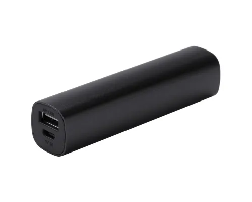 Внешний аккумулятор Easy Metal 2200 мАч, черный Внешний аккумулятор Easy Metal 2200 мАч, черный