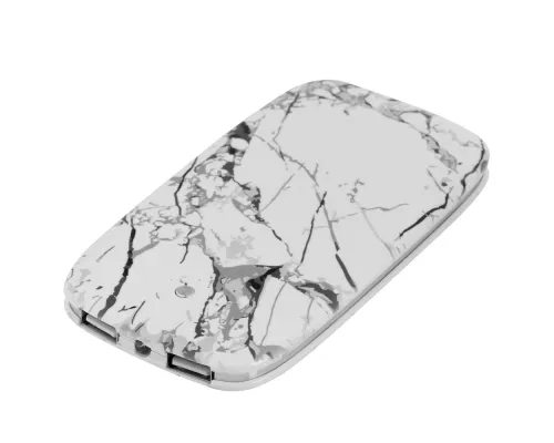 Внешний аккумулятор Marble 4000 мАч, белый Внешний аккумулятор Marble 4000 мАч, белый