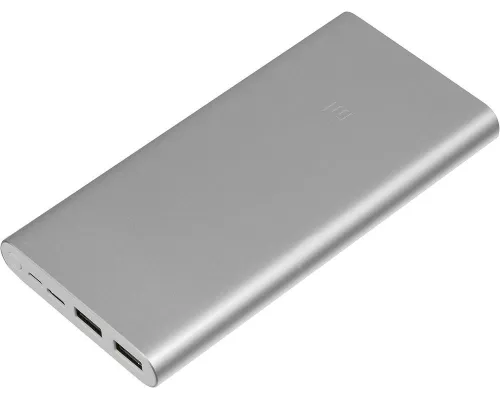Внешний аккумулятор Mi Power Bank 3, 10000 мАч, серебристый