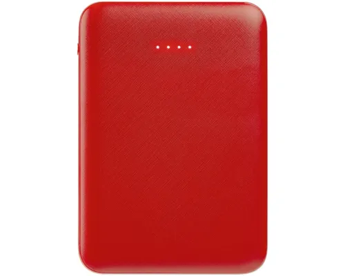Внешний аккумулятор Uniscend Full Feel 5000 mAh, красный Внешний аккумулятор Uniscend Full Feel 5000 mAh, красный